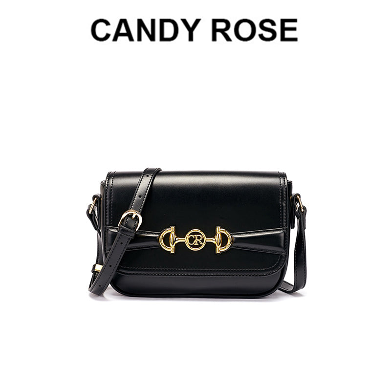 HBP CandyRose single shoulder bag website authentic CR horse bit buckle clamshell oblique satchel classical joker across armpit pack 2021