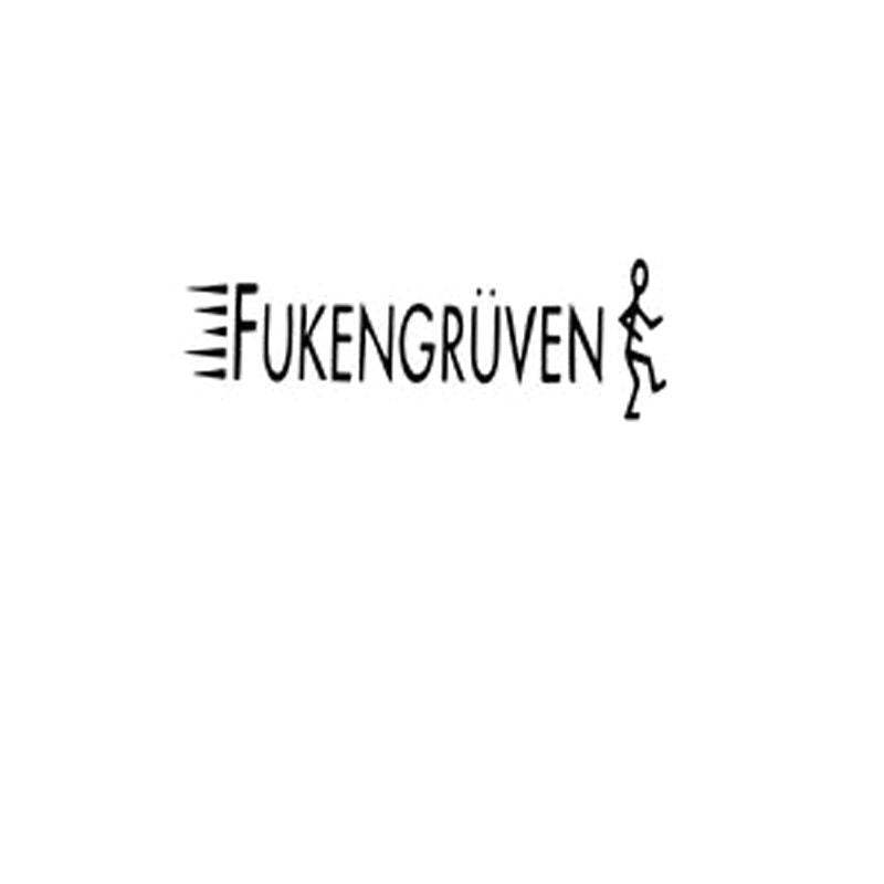 18X6CM FUKENGRUVEN Funny Vinyl Decal Car Sticker Car-styling