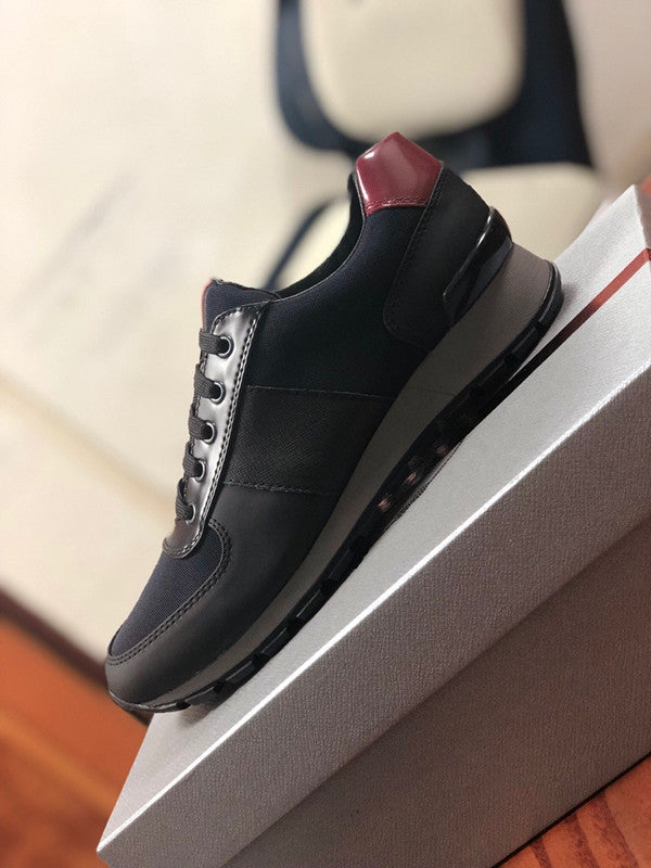 Fashion Casual printing Shoes Patchwork Trendy Sneakers business mens Low Men Genuine Leather Skateboard Studded Sport Skateboarding trainers