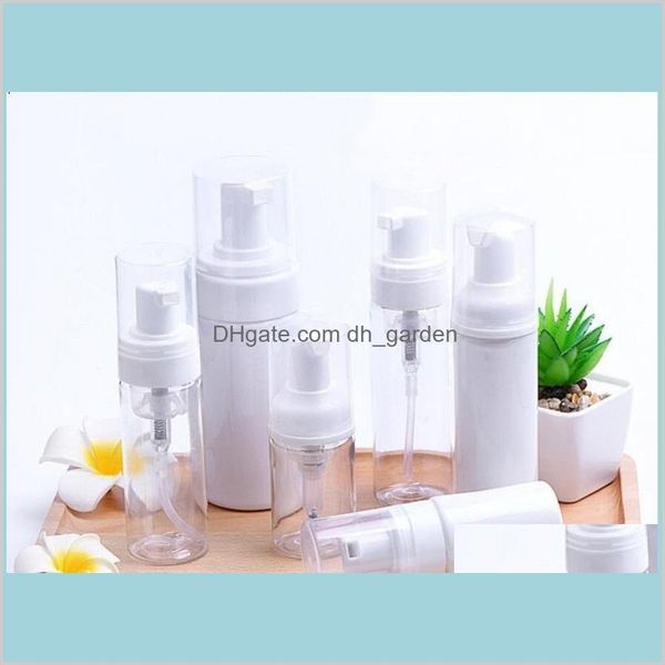 Bottles Packing Office School Business Industrial 30Ml 60Ml Plastic Clear White Foam Pump Soap Mousses Liquid Dispenser Foaming Bottle