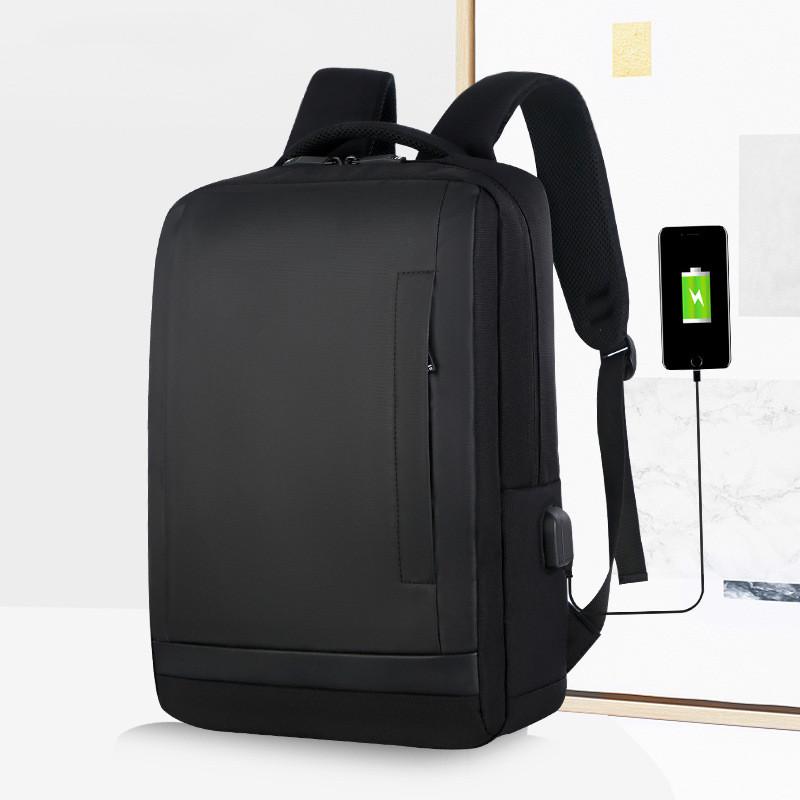 Men Backpacks Business Laptop Bag Waterproof 15.6&quot; Notebook Bags USB Charging Rucksack Large Male Women Travel Backpack Mochila