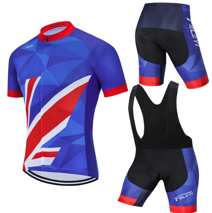 Mountain Bike Cycling Jersey Set Bicycle Riding Suit polyester quick-drying the same style can be customized