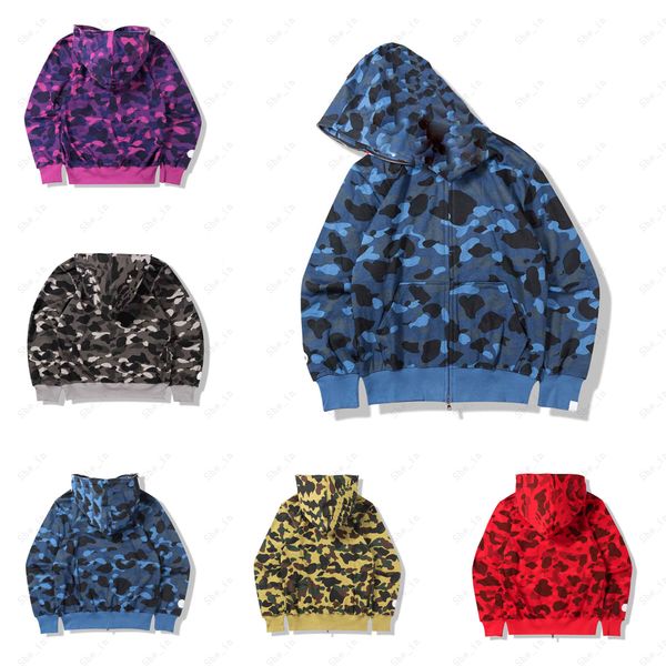 Men&#039;s Fashion Jackets Teenager Camouflage Cotton Hoodies Letter Pattern Streetwear Men Outerwear Spring Autumn Coats Boys Sweat Jacket