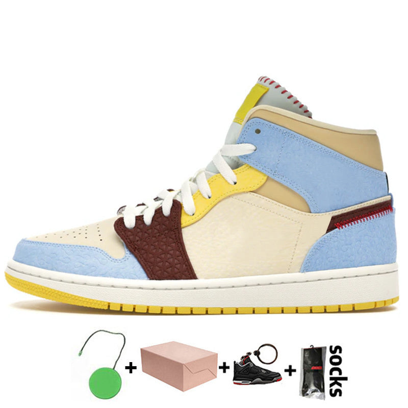 y Jumpman 1 1s Basketball Shoes Barely Orange Royal Fearless Blue Smoke Grey Retro Shattered Backboard Men Women Trainers SneakersLX2DU24L