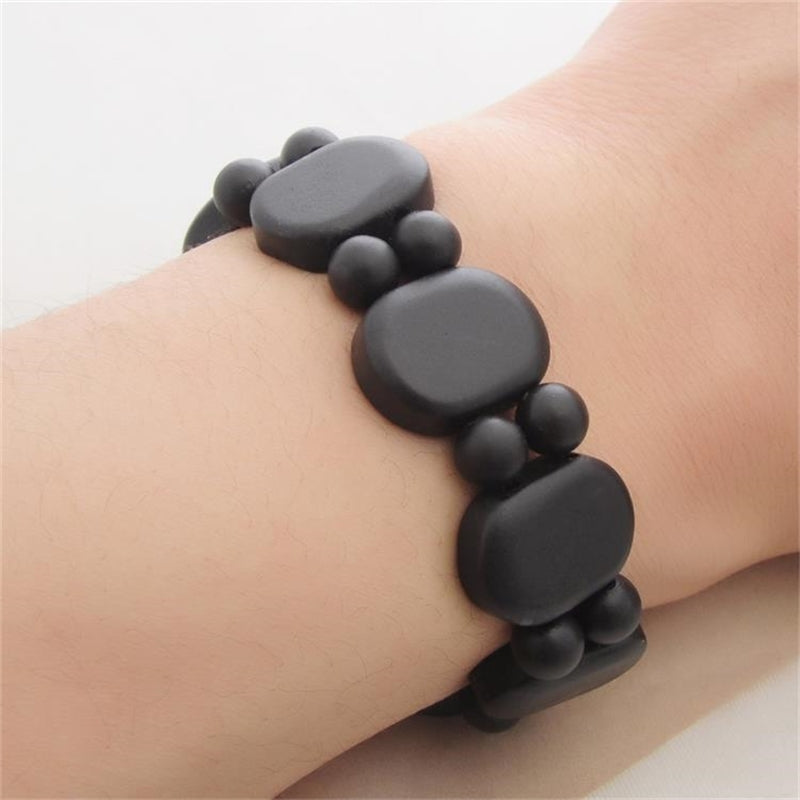 Natural Sibin Bian stone bracelet: gift sale of Sishui alunite Bracelet health care company