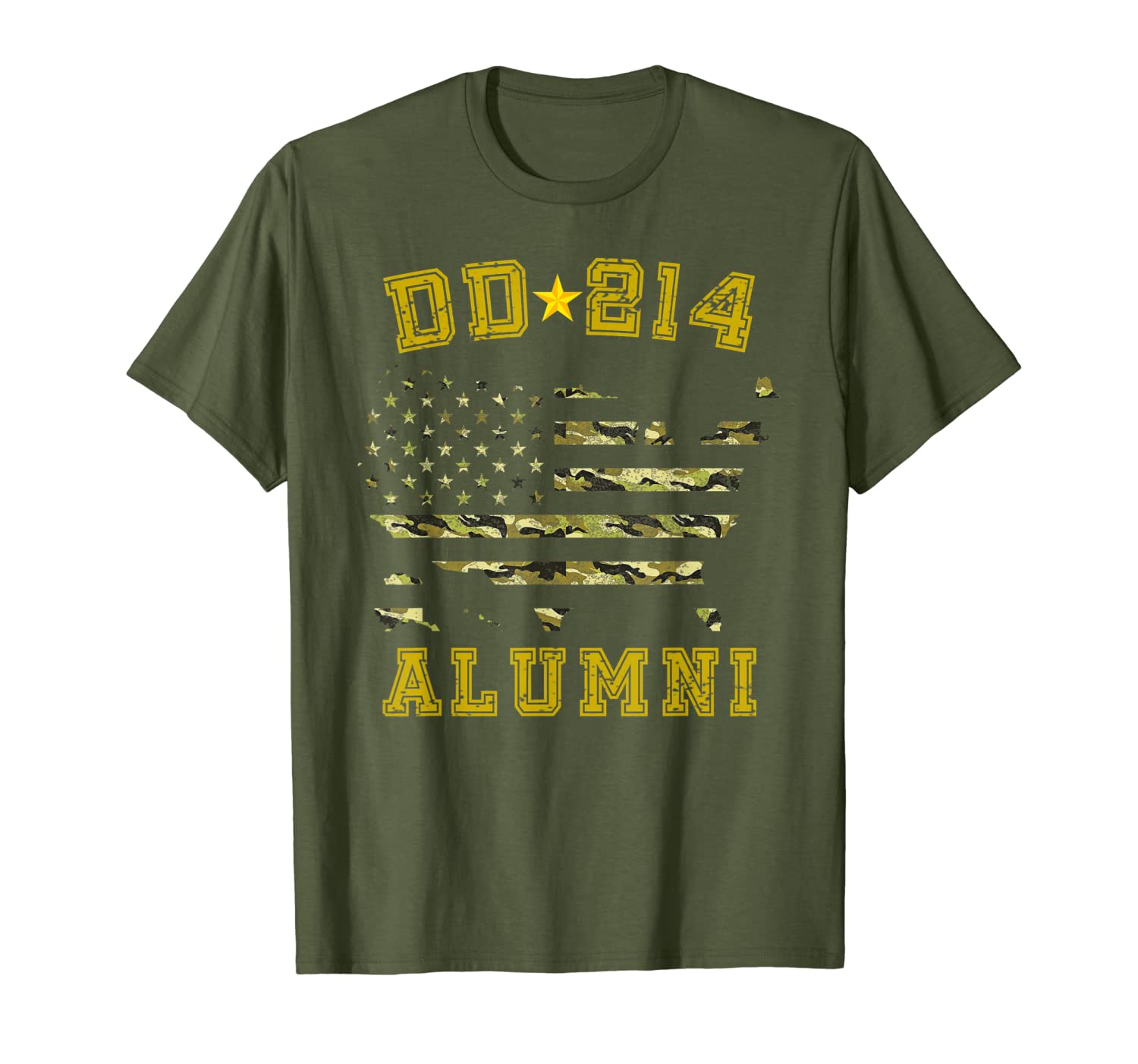 DD-214 Alumni T shirt Retirement Military Discharge DD214