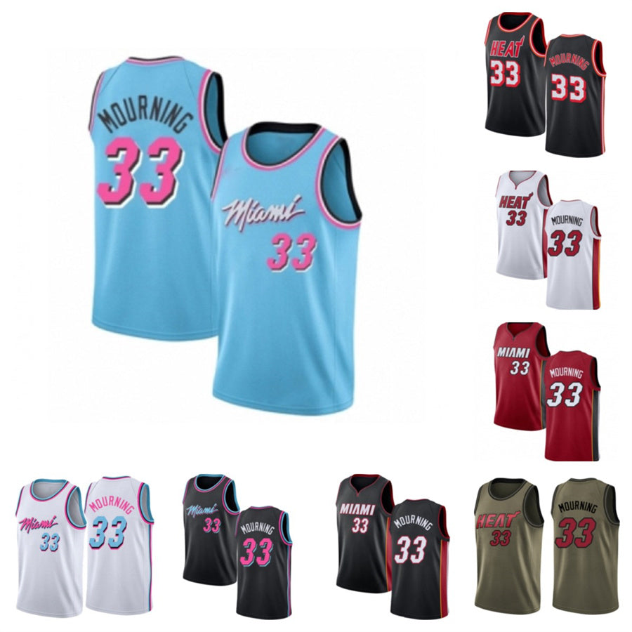 2021 Alonzo custom men women youth 33 Mourning basketball jerseys red Blue jersey leave number name