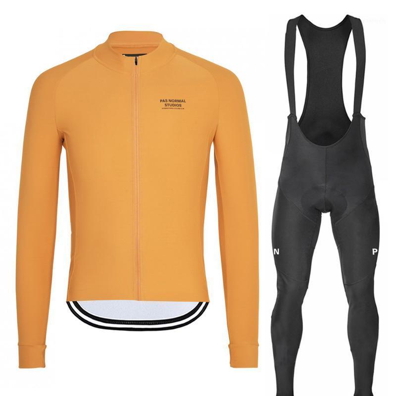 Pro Team PNS Autumn Men&#039;s Cycling Jersey Set Long Sleeve MTB Bike Cycle Clothing Wear Bib GEL Pad Suit Ropa De Ciclismo1