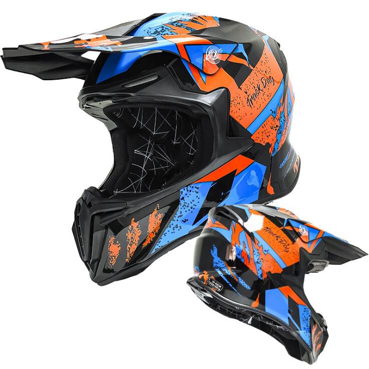 Motorcycle off-road full helmet, men and women safety helmets, the same styles are customized