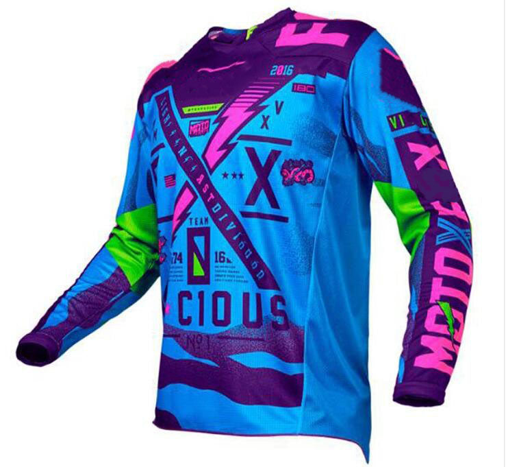 Off-road motorcycle and mountain bike clothing tops T-shirts long-sleeved racing car quick-drying can be customized