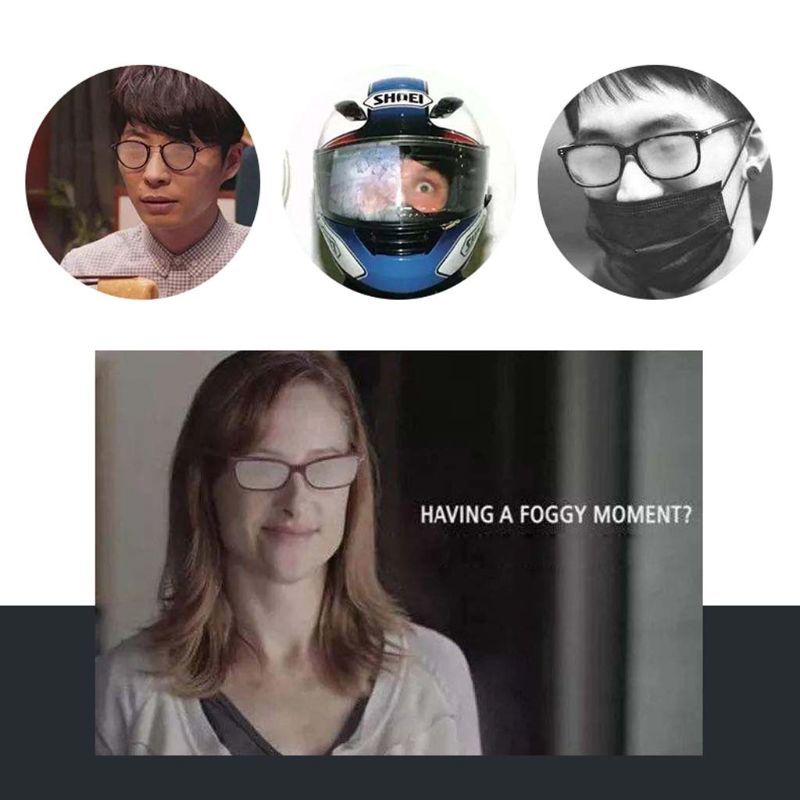 Tech Nano Anti Fog Vague Treatment Reusable Dock For Glass Swimming Bicyle Glass 40JA