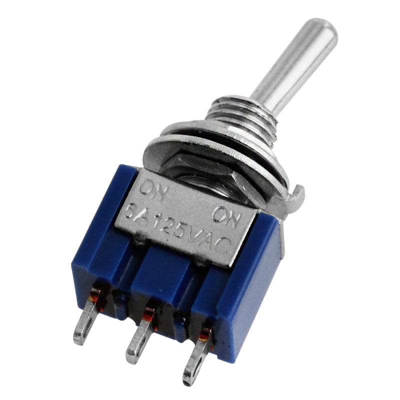 Miniature Tuimel switch Single Pole Double Throw Spdt (MTS102) Op-Op 125VAC 6A 1-4 &quot;Mounting MTS-102