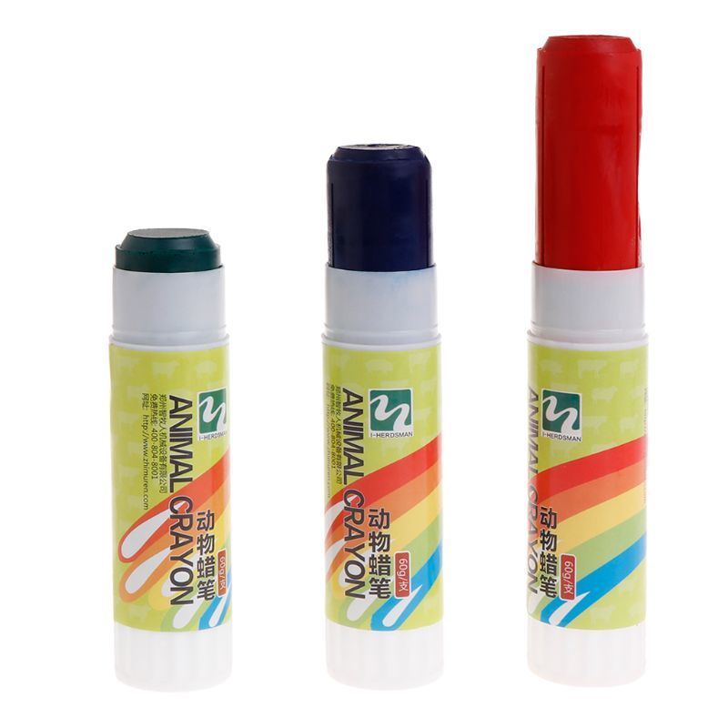 Pet Marker Farm Animal Identification Crete Pigs Cattle Cow Sheep Pen Delivers Red Blue Green 40JA