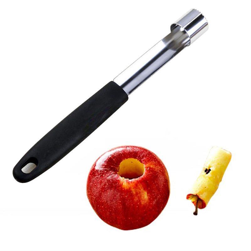 1PC Stainless Steel Apple Corer Pitter Pear Bell Twist Fruit Core Seed Remover Pepper Kitchen Tool Gadget Stoner Easy Remove Pit