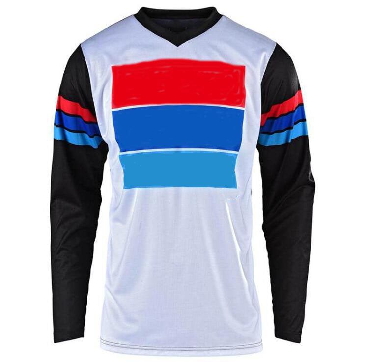 Outdoor cycling cross-country motorcycle mountain bike tops T-shirts long-sleeved racing car quick-drying can be customized