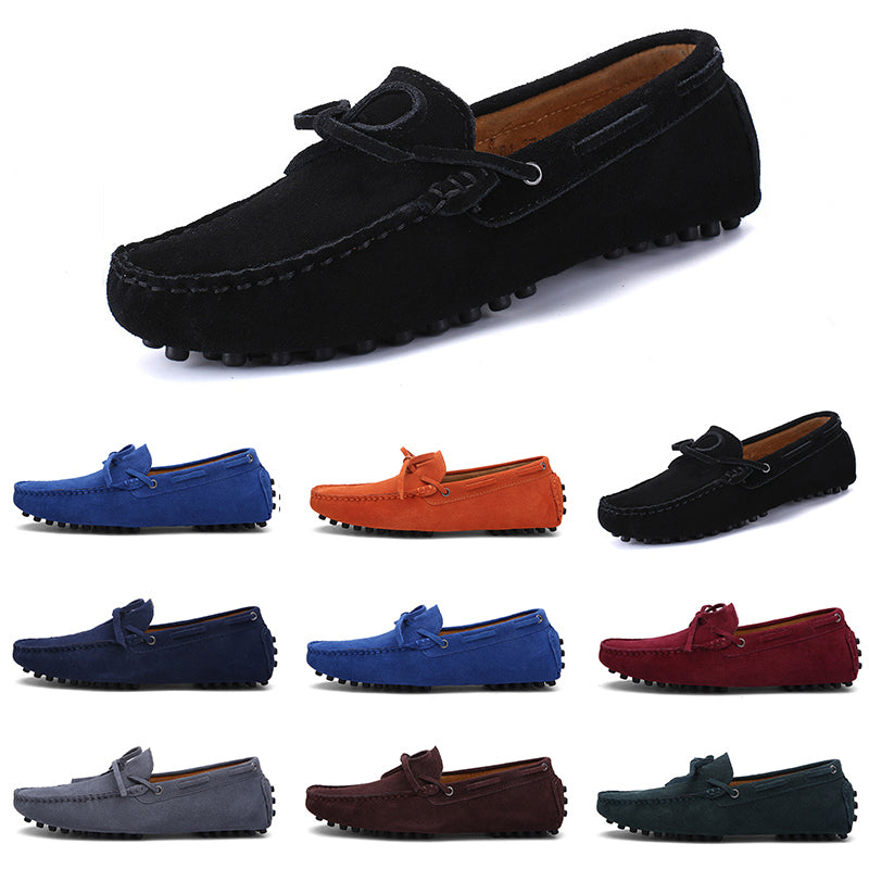 men casual shoes Espadrilles triple black navy brown wine red green khaki coffee mens sneakers outdoor jogging walking nine