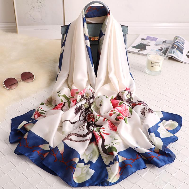 Scarves Autumn And Winter Half-warm Scarf Women, Sunscreen Holiday Beach Towel, Silk Fashion Trend Shaw