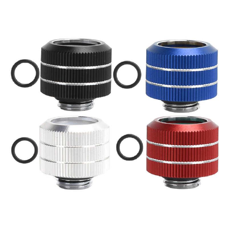 Fans & Coolings OD16mm Hard Tube Fittings Computer Water Cooling 20kg Anti-off Adapter Connector For PETG-PMMA Rigid Tubes