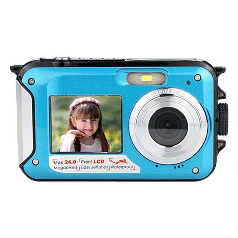 Digital Cameras Camera 24MP Dual-Screen Waterproof HD Outdoor 16X Zoom