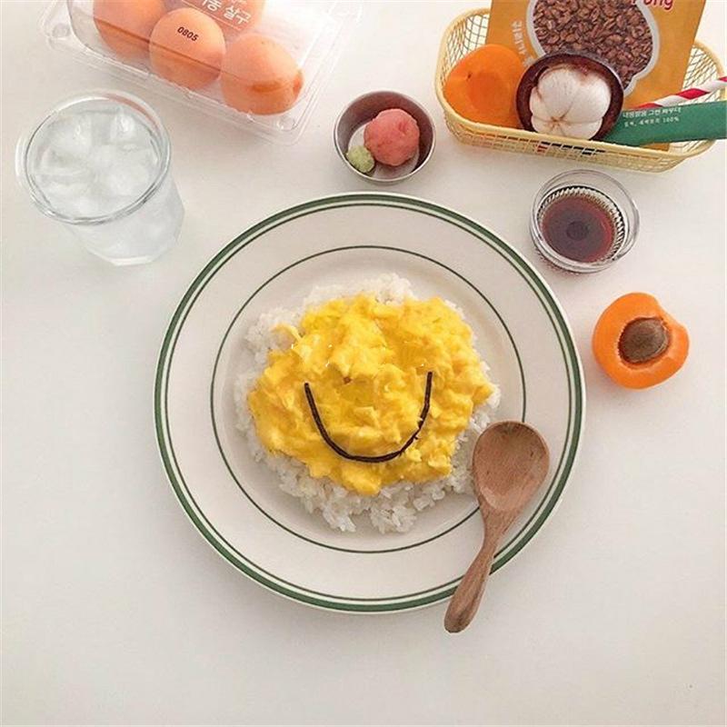 Dishes & Plates Kitchen Utensils Porcelain Tableware Ceramic Japanese Cake Plate Snack Sets