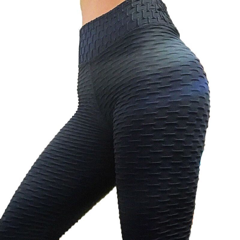 Women&#039;s Tracksuits Fashion Hip Lifting Jacquard Yoga Pants Sports Leggings Fitness