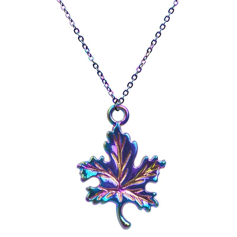 Pendant Necklaces 1PC More Multi-Style Unique Necklace Rainbow Color For Men Women Gift Wholesale Neck Jewelry Findings