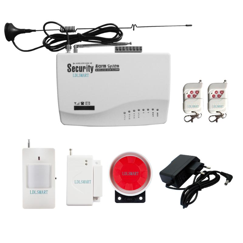Alarm Systems Two Antenna Wireless Home System Security GSM