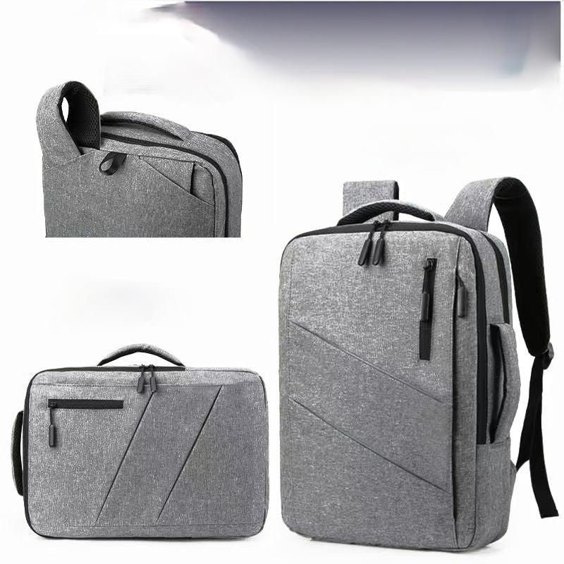 Backpack 14-Inch Laptop Large Capacity Business Portable 15-Inch Bag Canvas Men