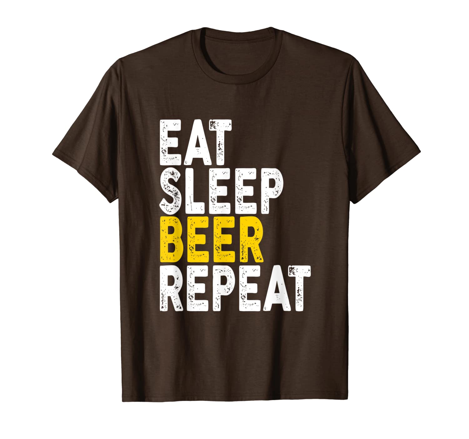 Eat Sleep Beer Repeat T-shirt | Bar, Concert Tee T-Shirt