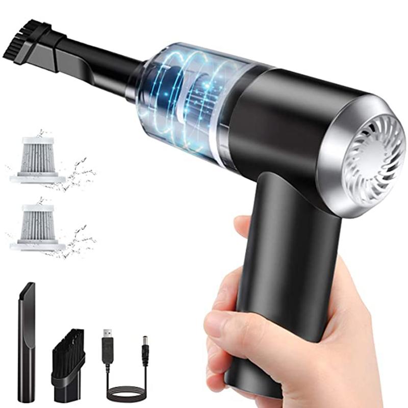 Vacuum Cleaners Keyboard Cleaner 6000Pa,Cordless Lightweight Car With LED Light, For Clean Laptop
