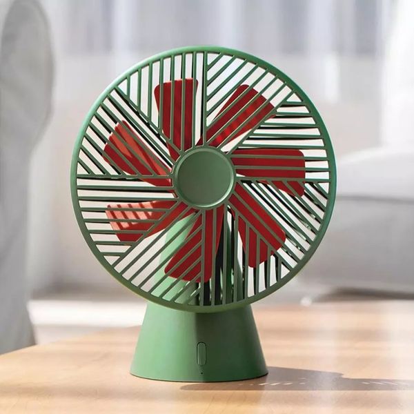 Xiaomi Youpin Sothing Desktop Fan 4000mAh Mini USB Fans Rechargeable Hand-Fan Cooling Removable Super Wind Silent-Fan Air Cooler Home