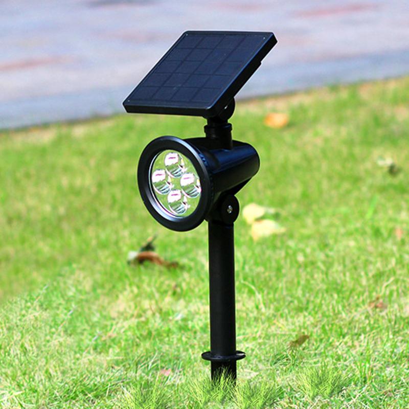 Lawn Lamps Solar Power Lamp LED Laser Projector Christmas Lights Outdoor Wall Spotlight Garden Street Lighting Floodlights YL001-3A