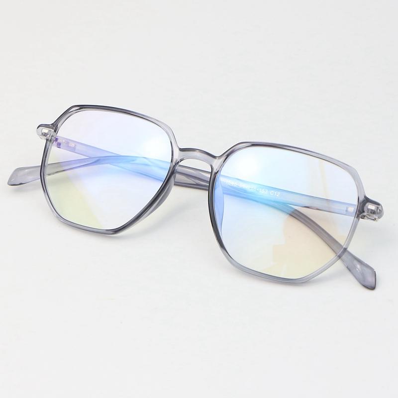 Fashion Sunglasses Frames TR90 Polygonal Candy Colors Women&#039;s Glasses Frame Student Style Men Myopia Eyeglasses High Quality