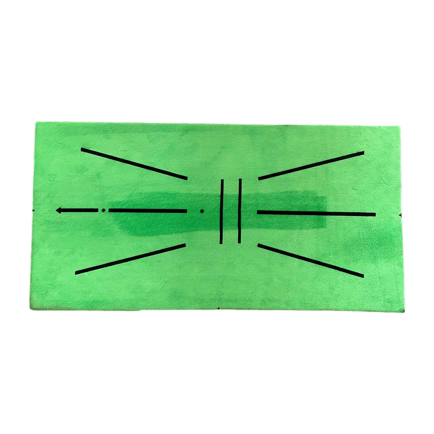 Mini Golf Tool Training Mat for Swing Course Detection Batting Practice Aid Game and Gift Home Office Outdoor Use Non-Slip