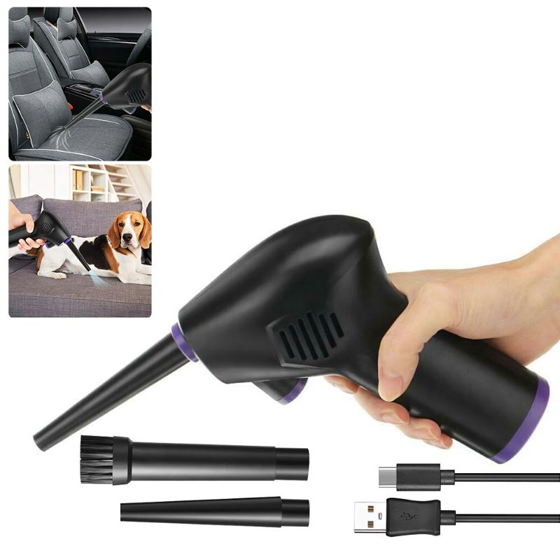 Vacuum Cleaners Wireless Handheld Cleaner USB Rechargeable Portable Small Large-capacity Car And Home Dual-purpose