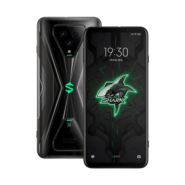 Original Xiaomi Black Shark 3S 5G Mobile Phone Gaming 12GB RAM 128GB ROM Snapdragon 865 64.0MP AI Android 6.67 inch AMOLED Full Screen Finge