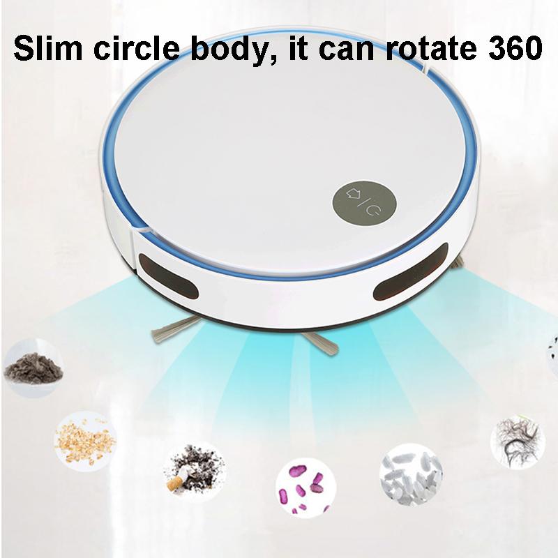 Vacuum Cleaners F6S 3 In 1 Wireless 2600mAh Auto Smart Remote Control Robot Floor Cleaner Sweeping Strong Suction Machine EU Plug
