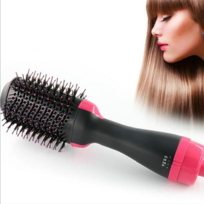 Electric Hair Brushes Quick-heating Comb Three In One Multifunctional Negative Ion Straight Curl Heater Wind