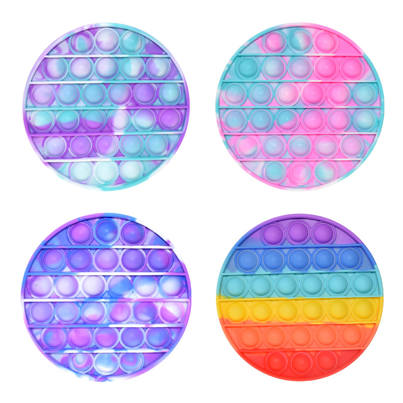 2021 IN STOCK Push It Bubble Star Fidget Spinner Toy Can Relieve Children&#039;s Anxiety And Stress Toys