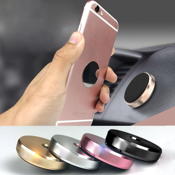 Mini Magnetic Car Mount Holder Air Vent Cell Phone Holders Universal for iPhone Samsung Huawei IOS Android Smartphones DHL Fast