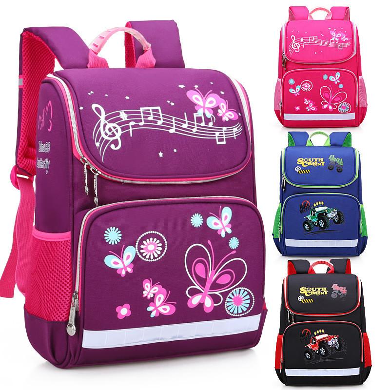 School Bags Children Orthopedic Backpack For Girls Boys Waterproof Backpacks 3 Sizes Book Bag Toddler Knapsack Mochila Escolar