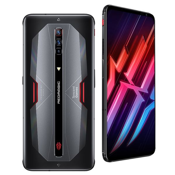 Original Nubia Red Magic 6 Pro 5G Mobile Phone Gaming 12GB RAM 128GB 256GB ROM Snapdragon 888 64.0MP 4500mAh Android 6.8 inch Full Screen Fi