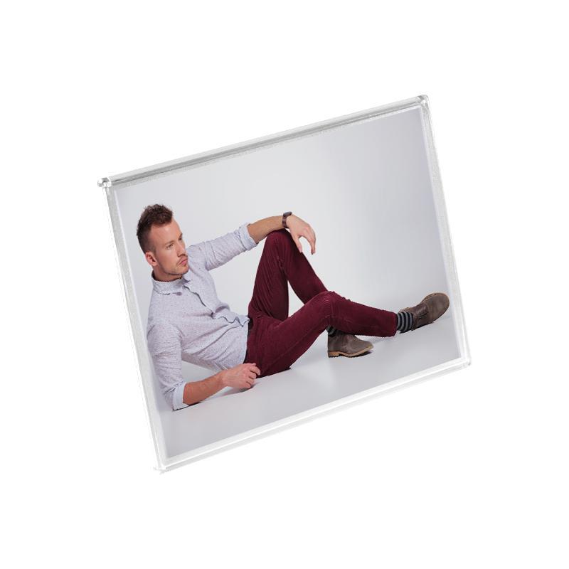 Frames And Mouldings Pay QR Code Display Countertop Sign Stand Desk Label Holder Price Info Frame Po Table Phoster