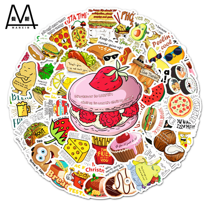 3 Sets = 150PCS Vine System DIY Personalized Stickers Laptop Luggage Scooter Refrigerator Graffiti Stickers