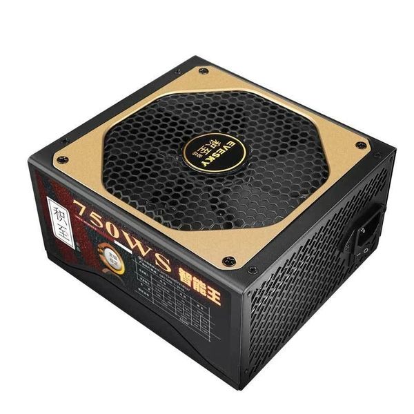 EVESKY 750WS Gaming Power Supply Desktop Host 12cm Fan Rated 550W Dual 6Pin Non-modular