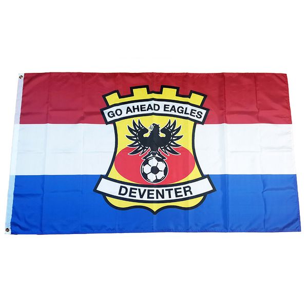 Flag of Netherlands Football Club Go Ahead Eagles 3*5ft (90cm*150cm) Polyester flags Banner decoration flying home & garden Festive gifts