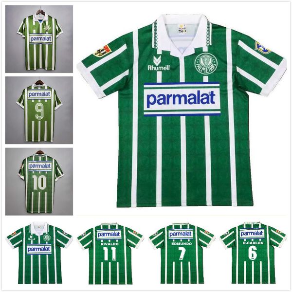 1992 1993 1994 PALMEIRAS Retro Soccer Jerseys home green vintage Camiseta de futbol classic 92 93 94 football shirts