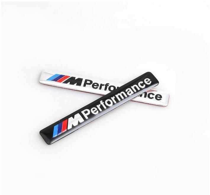 Car Decal Logo Badge Auto Accessories Sticker M Performance For BMW M 1 3 4 5 6 7E Z X M3 M5 M6 Mline Emblem