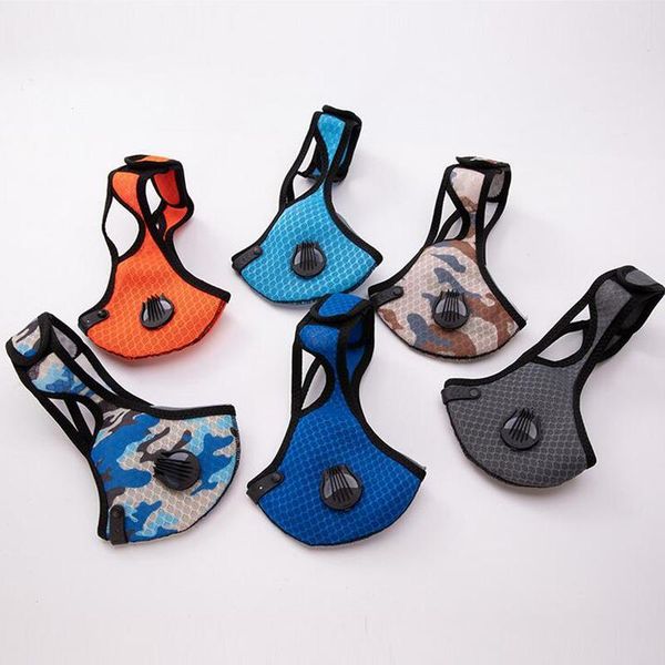 Anti Dust Riding Mask Carbon Outdoor Running Mouth Cover Anti-fog Men Women Adults Biking Face Mask Bicycle Dust-proof Sports for Jogging