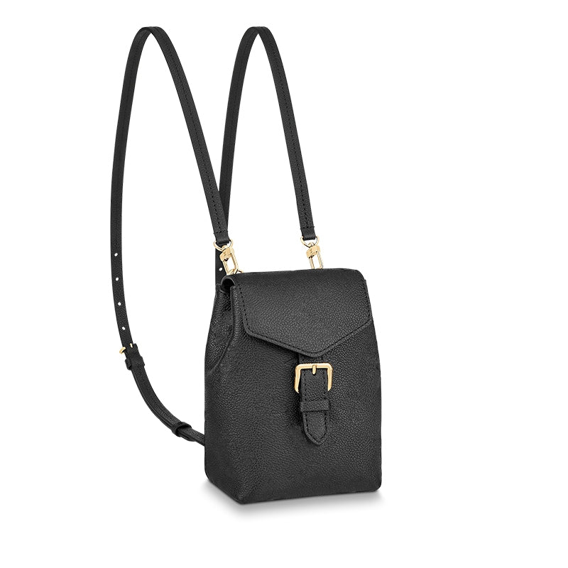 Designer Backpack for Women Fashion Mini Bag Small Backpacks Luxurys Shoulder School Bags Lady High Quality Black Grained Cowhide